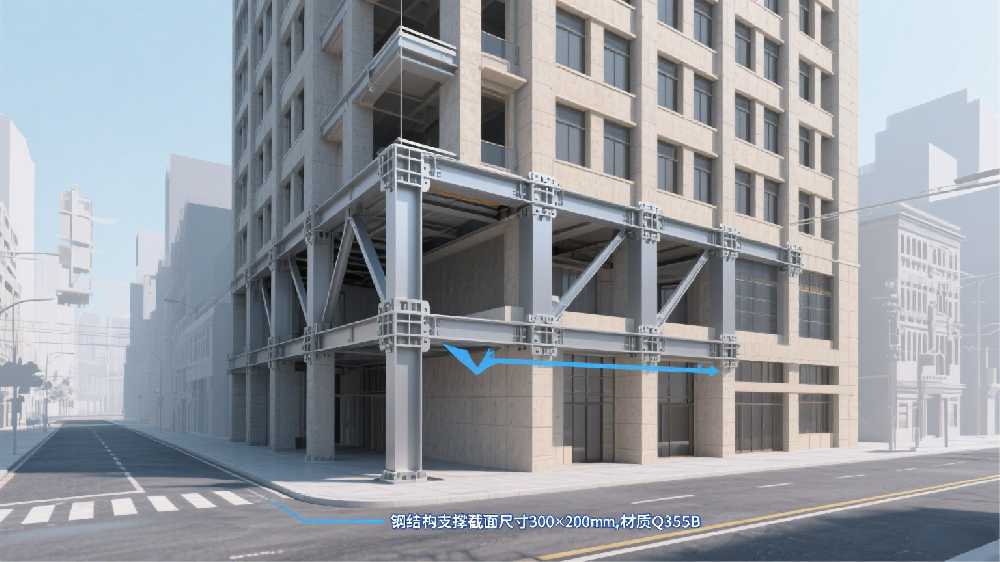 商业大厦改造加固